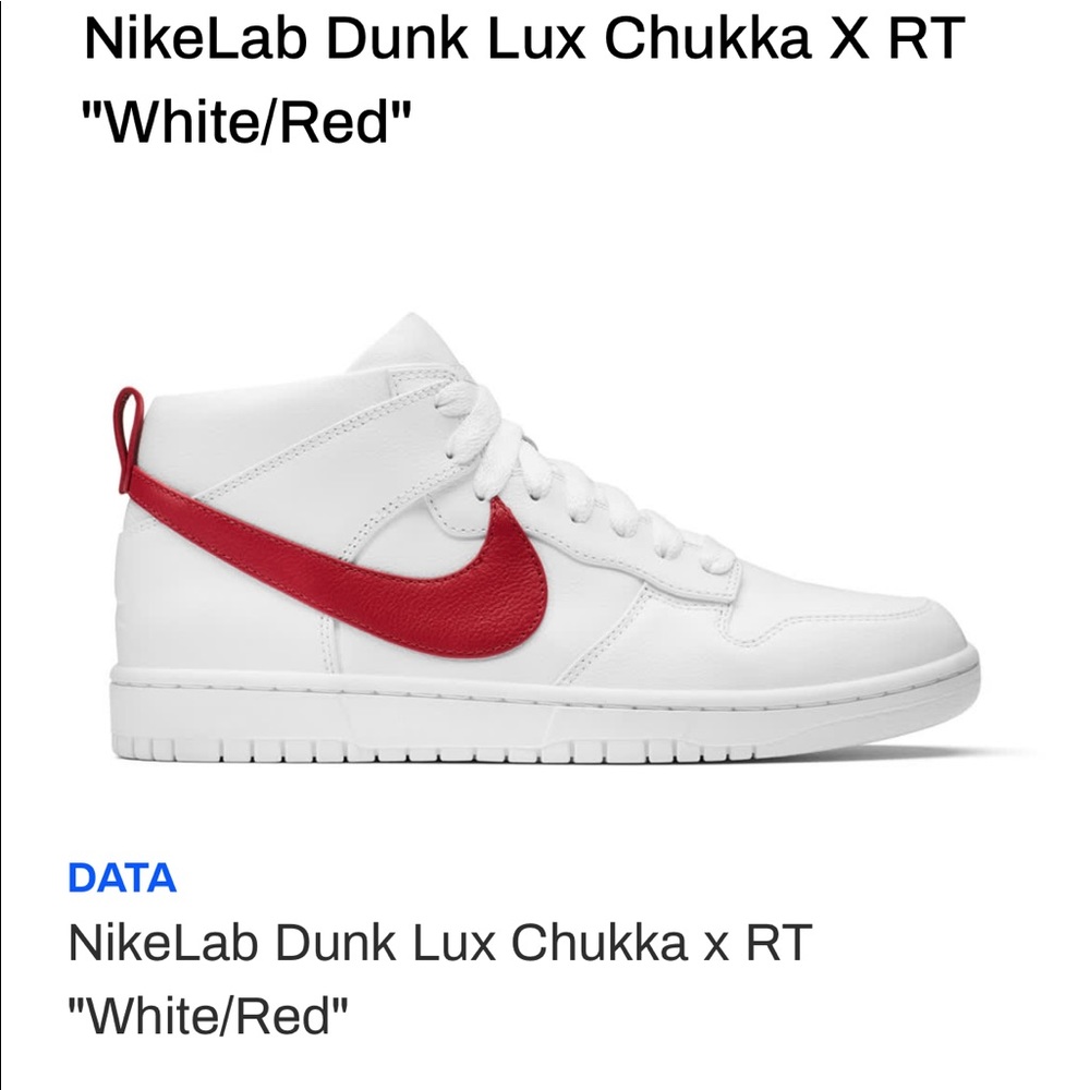 Nike Dunk Lux Chukka - Men’s Size 8